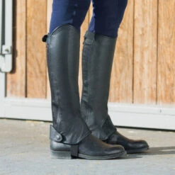 Horze Classic Leather Half Chaps