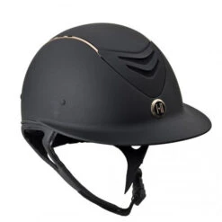 One K™ Defender AVANCE Rose Gold Stripe Helmet With Wide Brim