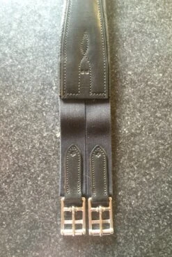 Horse & Hound Custom Overlay Girth Black