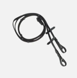 Horze Slender Intertwined Web With Rubber Reins