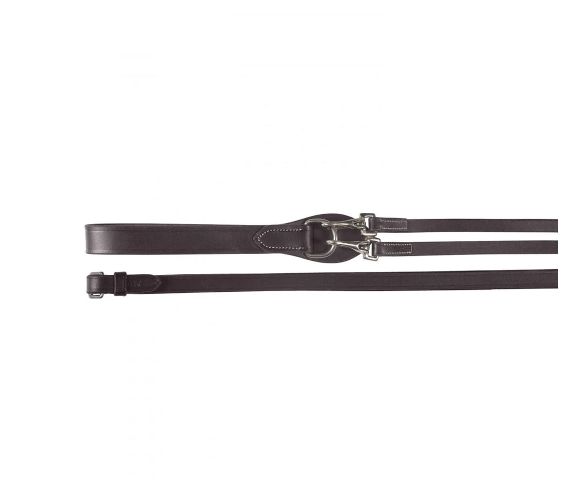 Horze Sparta Leather Draw Reins - Image 2
