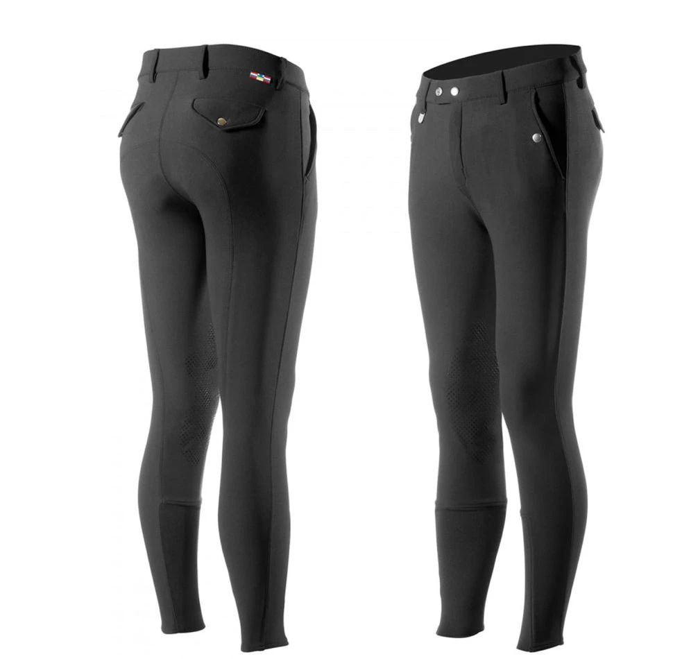 Horze Grand Prix Men's Silicone Knee Patch Breeches - Image 2