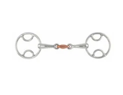 Shires Bevel Bit With Copper Lozenge