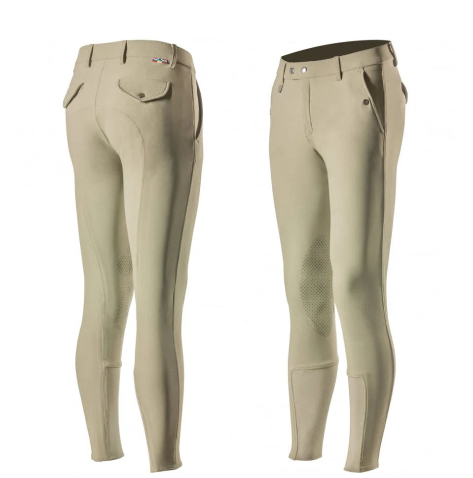 Horze Grand Prix Men's Silicone Knee Patch Breeches