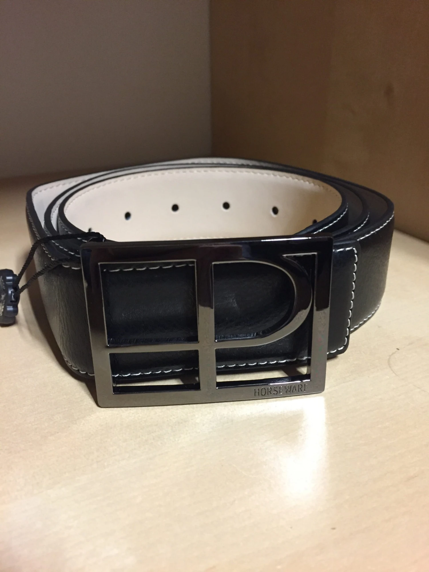 Horseware Ireland AA Platinum Collection Leather Belt