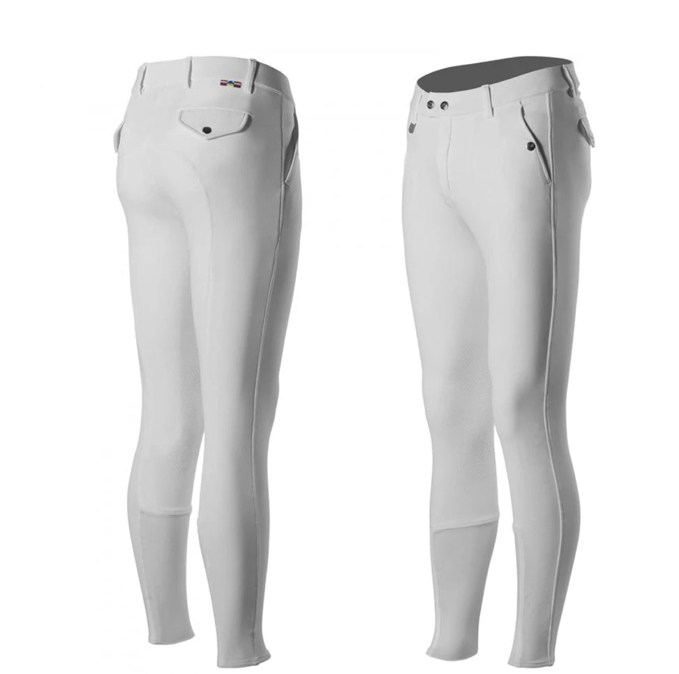 Horze Grand Prix Men's Silicone Knee Patch Breeches - Image 3