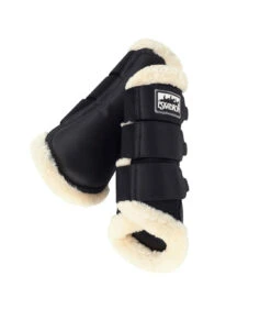 Eskadron Mesh Faux Fur Tendon Boots