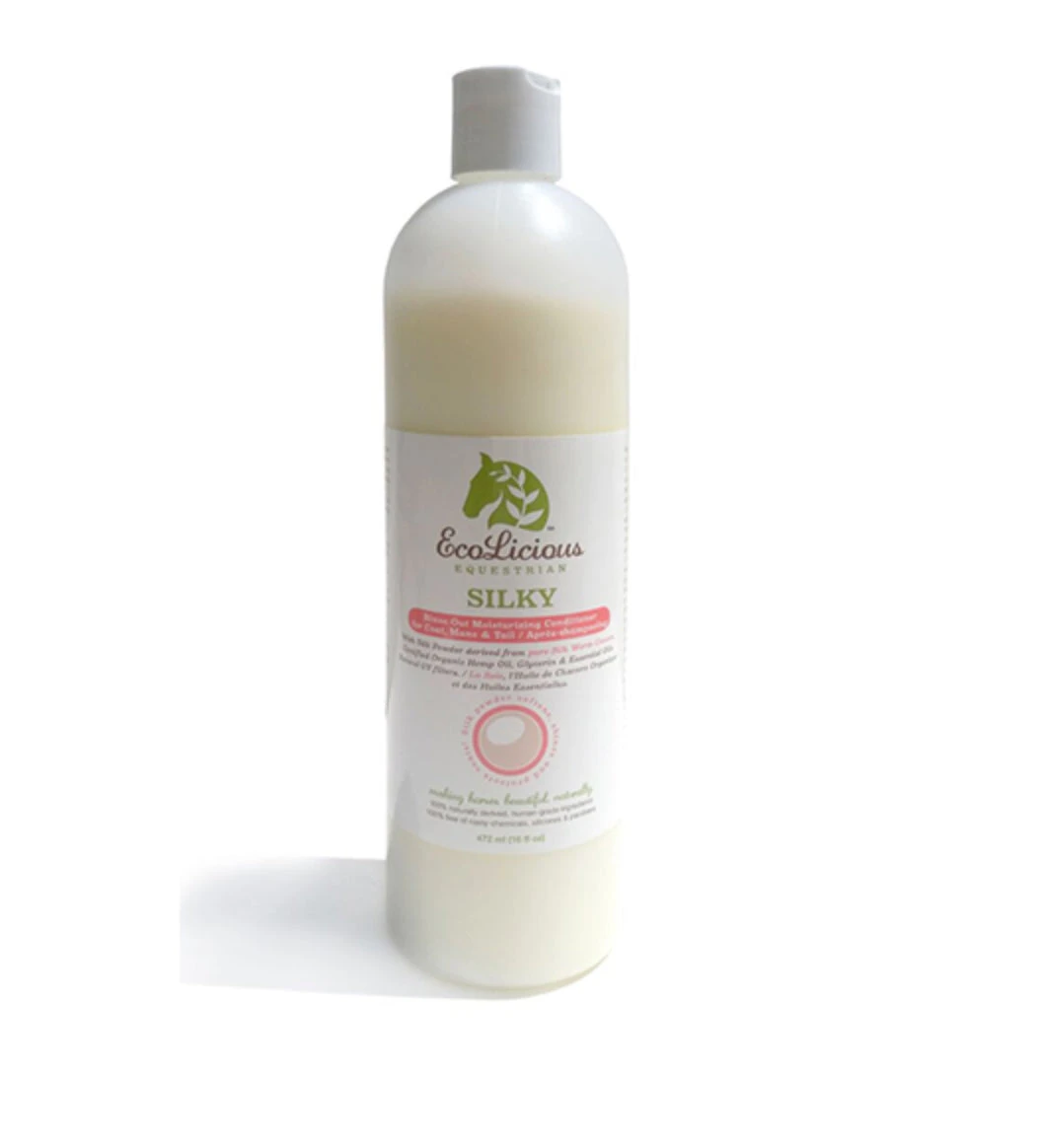 Ecolicious SILKY Rinse Out Moisturizing Conditioner For Coat, Mane & Tail