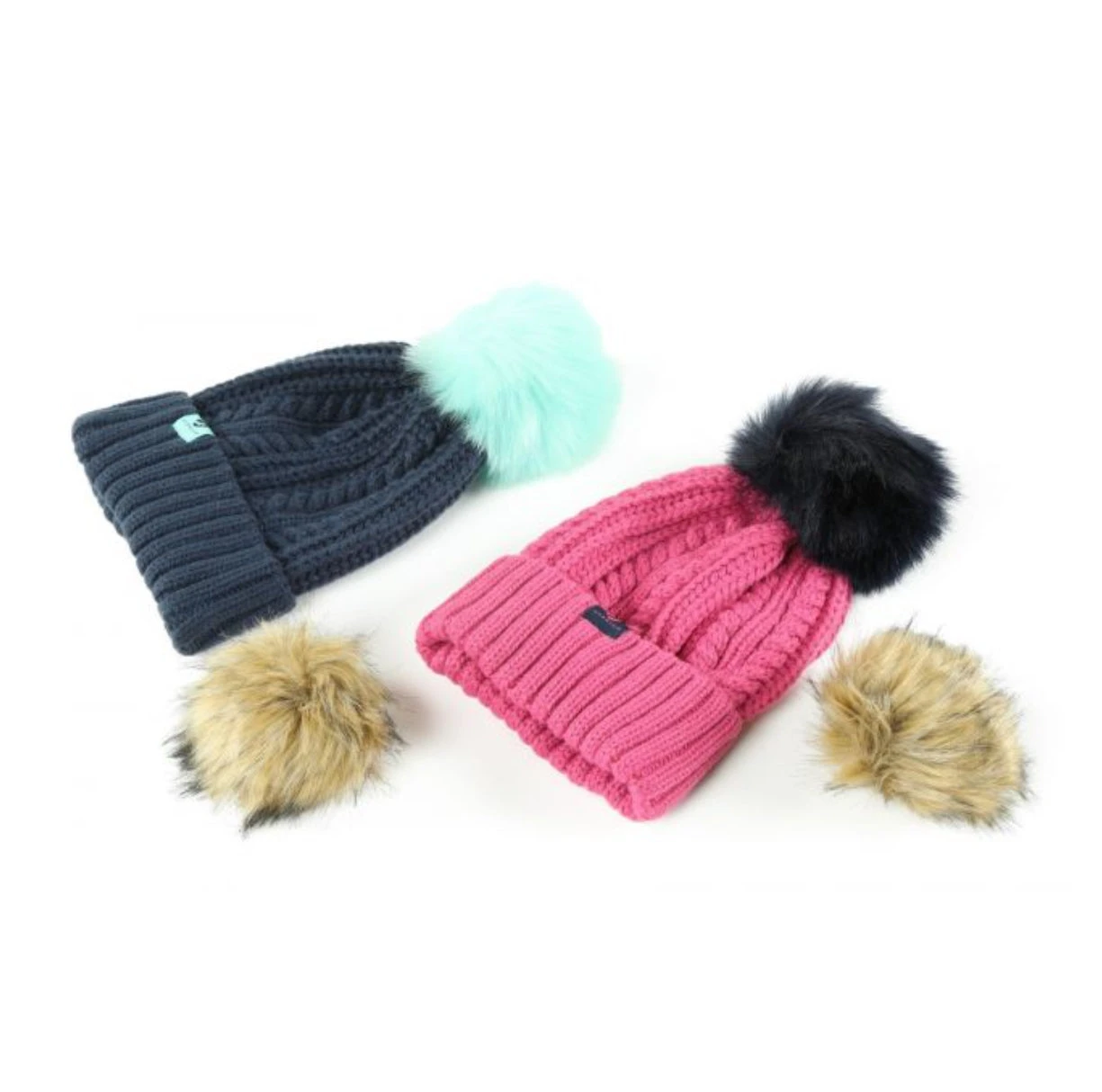 Shires Interchangeable Pom Pom Toque
