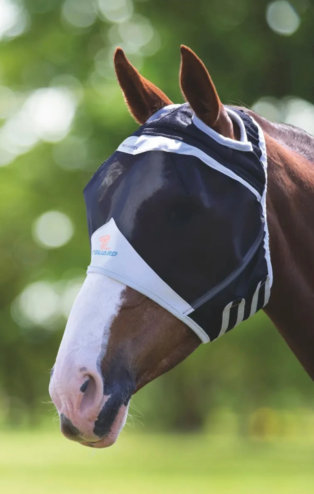 Shires Fly Mask With Ear Holes