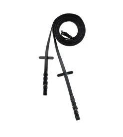 Horze Slim Leather Reins W/Rubber