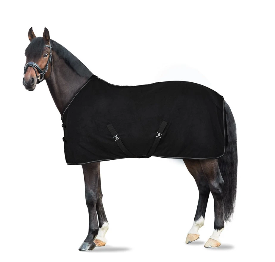 Horze Fleece Cooler With Shimmer Trim