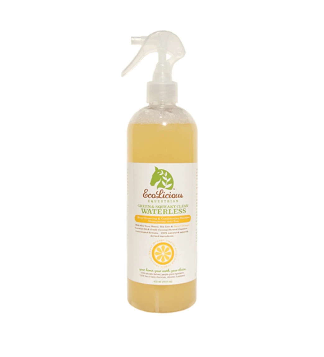 Ecolicious SQUEAKY GREEN & CLEAN Waterless Deep Cleaning Shampoo